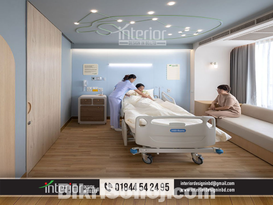 Digital Hospital Interior Design in Bangladesh.